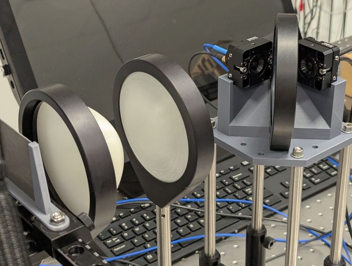 Terahertz spectroscopy setup